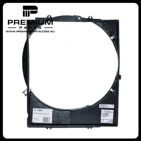 Radiator Shroud Aftermarket suits Toyota Hilux with 2.0L 1RZ-E & 2.7L 3RZ-FE 4CYL Petrol Engines