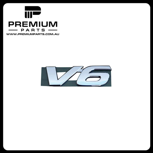 Emblem Genuine "V6" suits Toyota Hilux 2005 to 2015