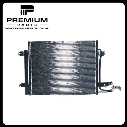 16 mm 8 mm Fin A/C Condenser Aftermarket Suits Volkswagen Caddy 2K 2005 to 2010