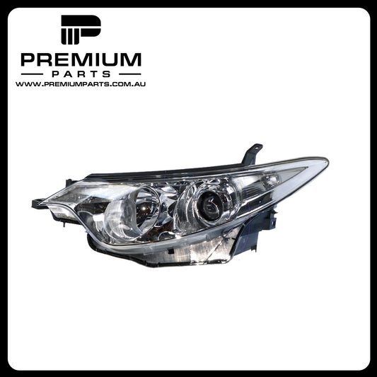 Halogen Head Lamp Left Side Genuine Suits Toyota Tarago ACR50R 1/2006 to 12/2008
