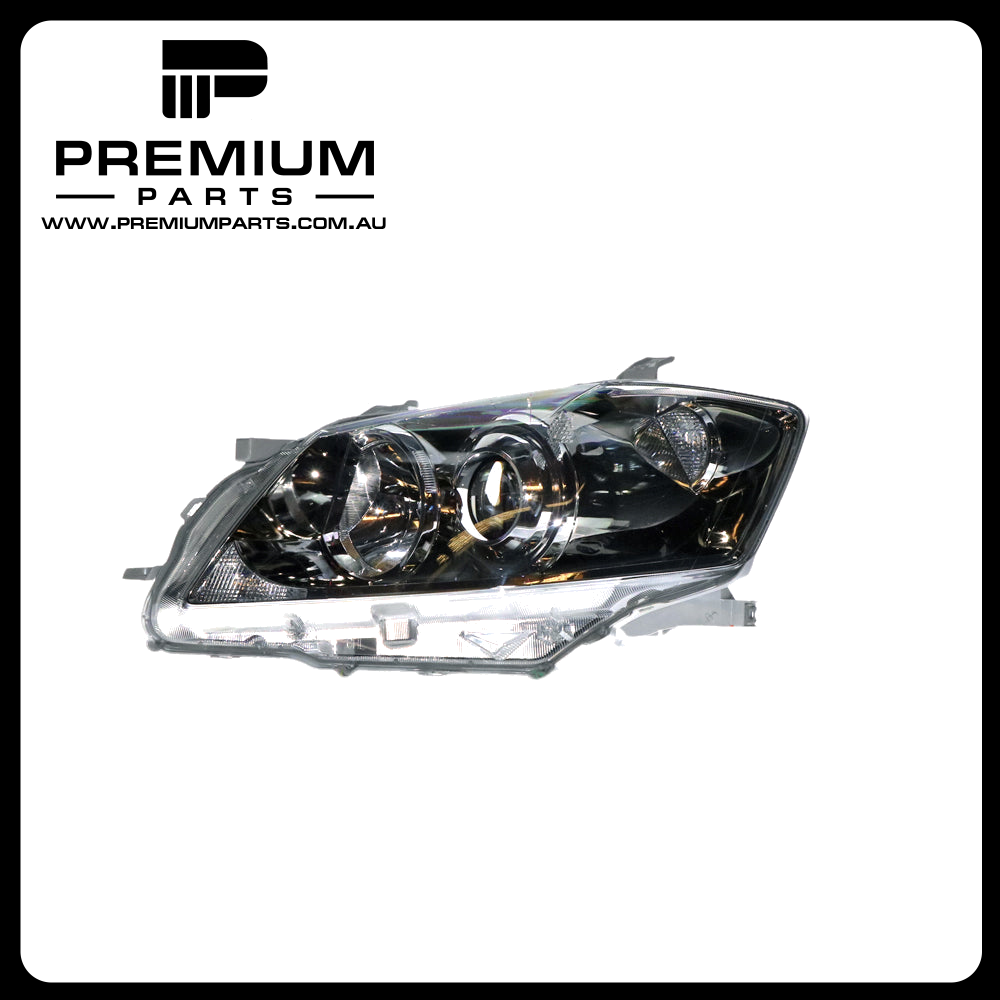 Halogen Electric Adjust Head Lamp Left Side Genuine suits Toyota Aurion GSV40R 2006 to 2009