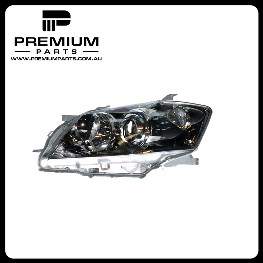 Halogen Electric Adjust Head Lamp Left Side Genuine suits Toyota Aurion GSV40R 2006 to 2009