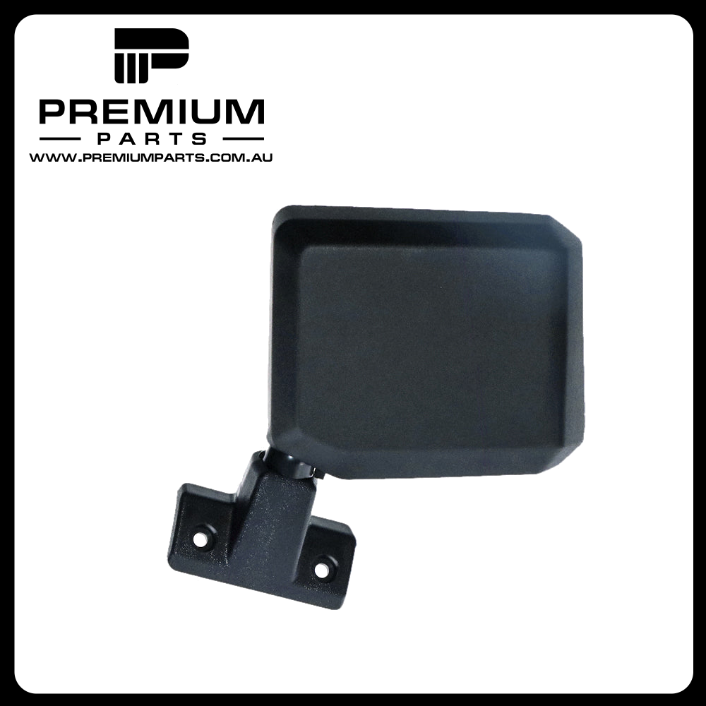 Door Mirror Left Side Aftermarket suits Toyota Landcruiser 70 Series 1984 to 2007