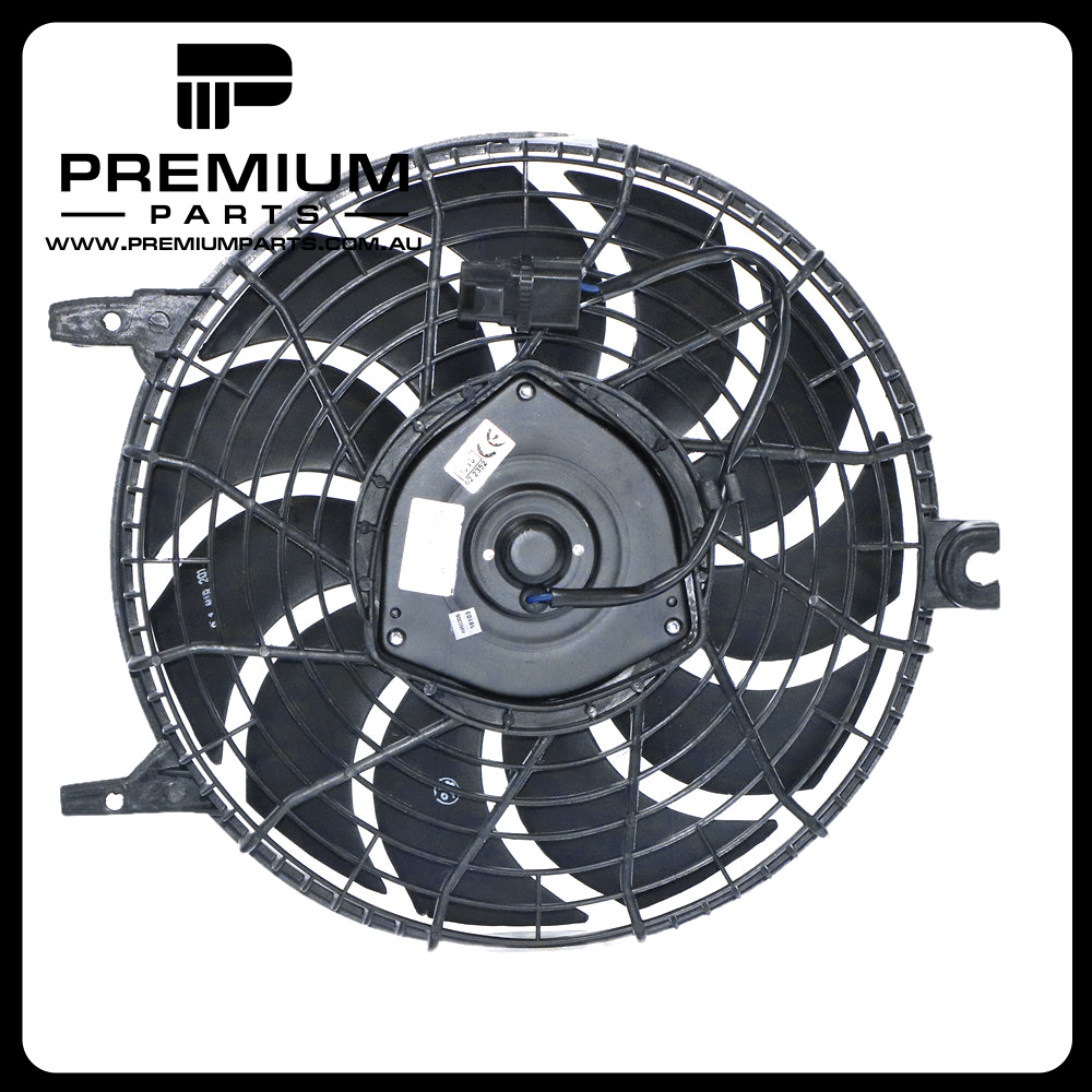 A/C Condenser Fan Assembly Aftermarket Suits Toyota Corolla AE112R 1998 to 2001