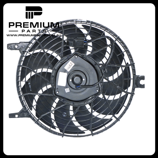 A/C Condenser Fan Assembly Aftermarket Suits Toyota Corolla AE112R 1998 to 2001