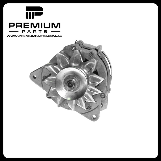 Aftermarket Alternator Lucas Type 65A Twin Leg 1 Groove W/L B+ B+ Plug 64mm Single VEE Internal Reg Type 12V suits Land Rover Defender 110 1992 to 2006