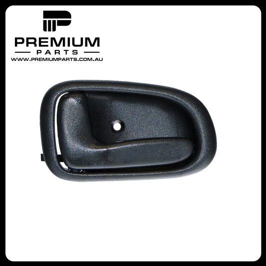 Grey Front Door Inside Handle Left Side Aftermarket Suits Toyota Corolla AE101R/AE102R 1994 to 1999
