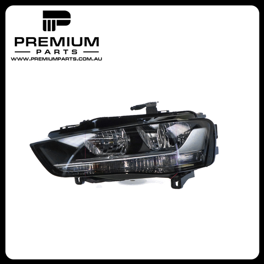 Halogen Head Lamp Left Side Genuine Suits Audi A4 B8 2012 to 2015