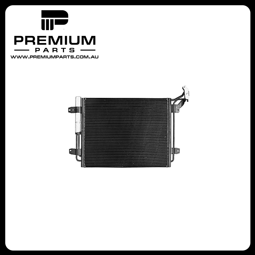579 x 452 x 16 mm 7.8 mm Fin A/C Condenser Aftermarket Suits Volkswagen Tiguan 5N 2008 to 2016