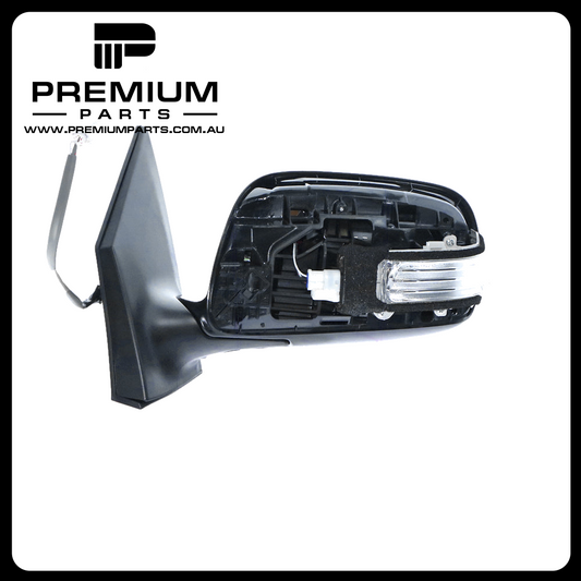 Door Mirror With Indicator Left Side Genuine suits Toyota Corolla ZRE150 Series Sedan 2010 to 2013