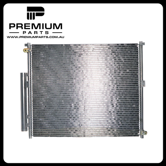 16 mm 8 mm Fin A/C Condenser Aftermarket Suits Toyota Prado RZJ120R / GRJ120R / KDJ120R 2002 to 2009