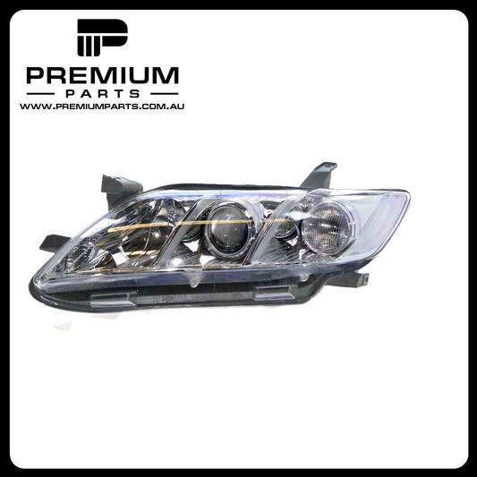 Halogen Head Lamp Left Side Genuine Suits Toyota Camry ACV40R 2006 to 2011