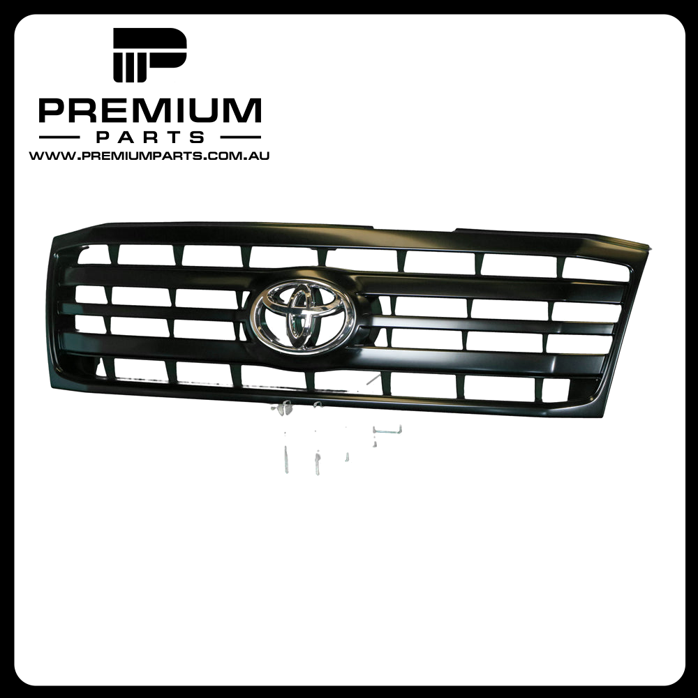 Black Grille Genuine suits Toyota Landcruiser 100 Series 5/2005 to 7/2007