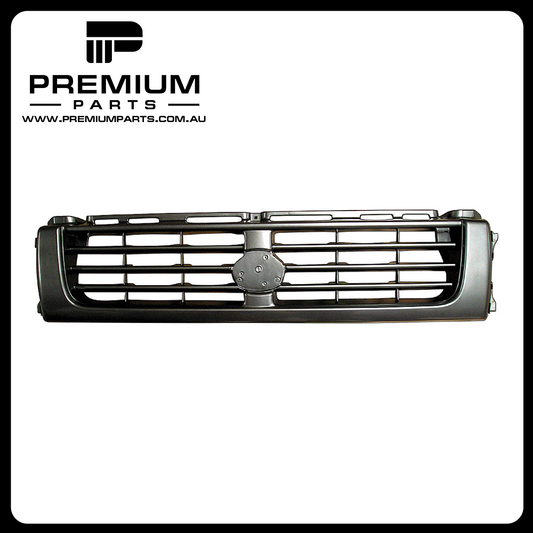 Silver Grille "T-Bar Type" Aftermarket suits Toyota Hilux 8/1994 to 9/1997