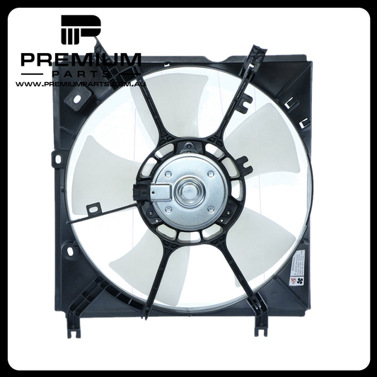 12 v Radiator Fan Assembly Aftermarket Suits Toyota RAV4 ACA20R/ACA21R/ACA22R/ACA23R 2000 to 2005
