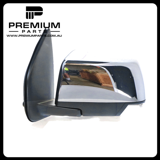 Chrome Door Mirror with Indicator Left Side Genuine suits Holden Colorado RG LTZ 2012 to 2016