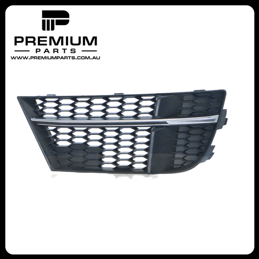 Black/Chrome Front Bar Grille Right Side Genuine Suits Audi S3 8V 5/2016 On