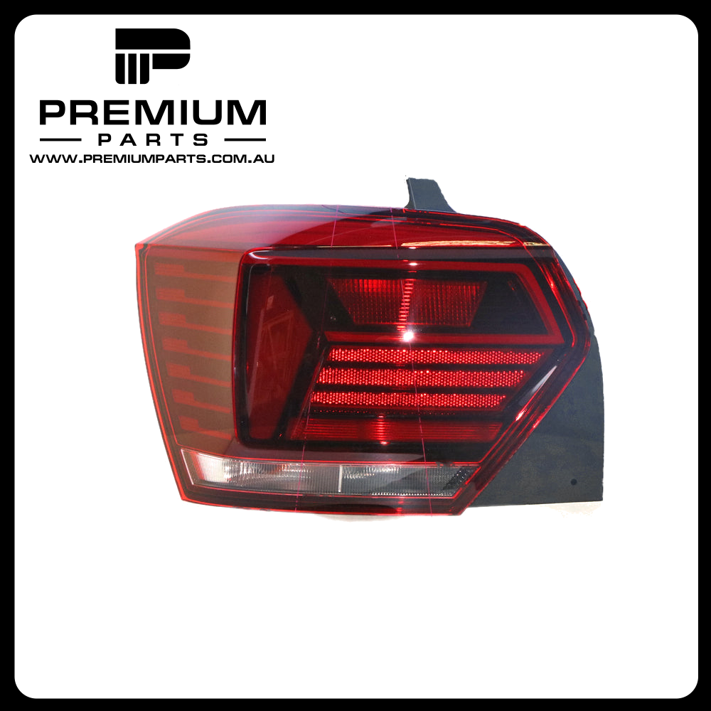 Tail Lamp Left Side Genuine Suits Volkswagen Polo AW 2018 On