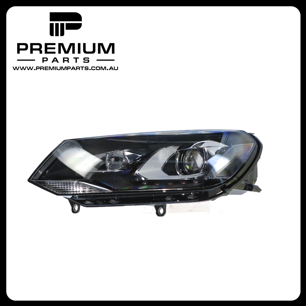 Xenon Head Lamp Left Side Genuine Suits Volkswagen Touareg 7P 7/2011 to 7/2015