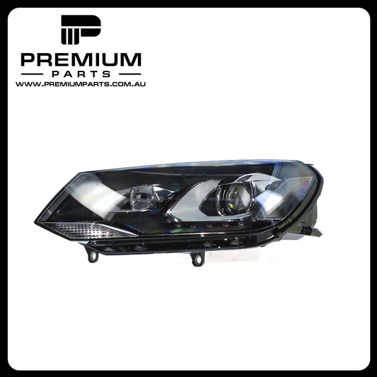 Xenon Head Lamp Left Side Genuine Suits Volkswagen Touareg 7P 7/2011 to 7/2015