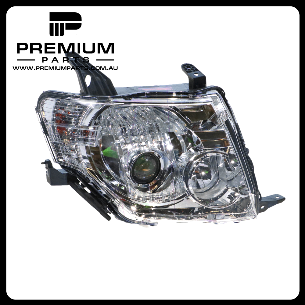 Xenon Head Lamp Right Side Genuine Suits Mitsubishi Pajero Exceed NT 2009 to 2011