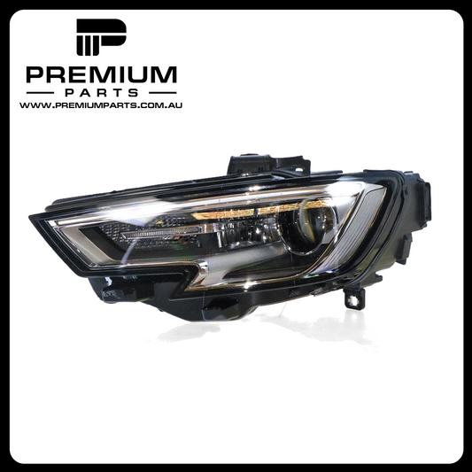 Xenon Head Lamp Left Side Genuine Suits Audi A3 8V 2016 On