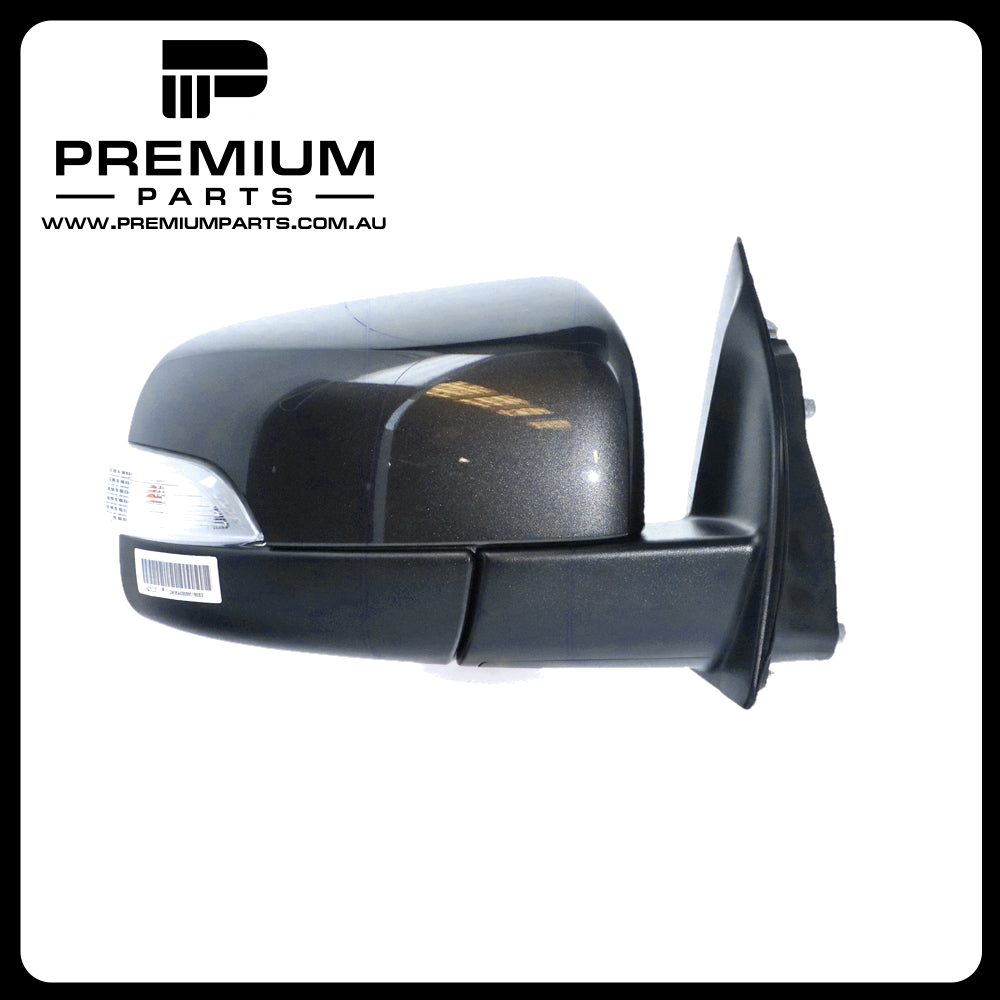 Black Door Mirror Electric With Indicator Right Side Genuine Suits Ford Ranger Wildtrak PXII 7/2015 to 9/2018