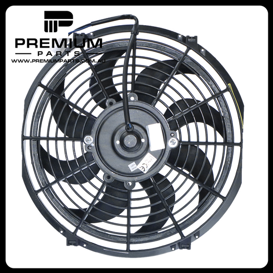 Universal Fan Assembly - 12V, 939 CFM, 12", Skewed Blade Type