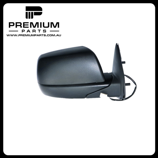 Black Door Mirror Electric Adjust Right Side  Suits Ford Ranger PJ 2006 to 2009