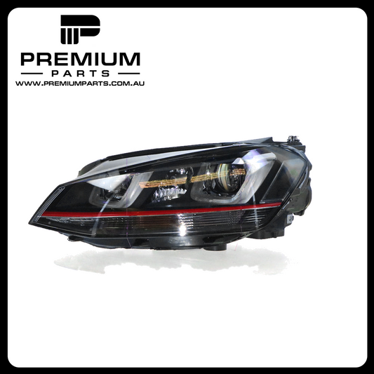 Xenon Head Lamp Left Side Genuine Suits Volkswagen Golf GTi Performance MK 7 10/2013 to 7/2017