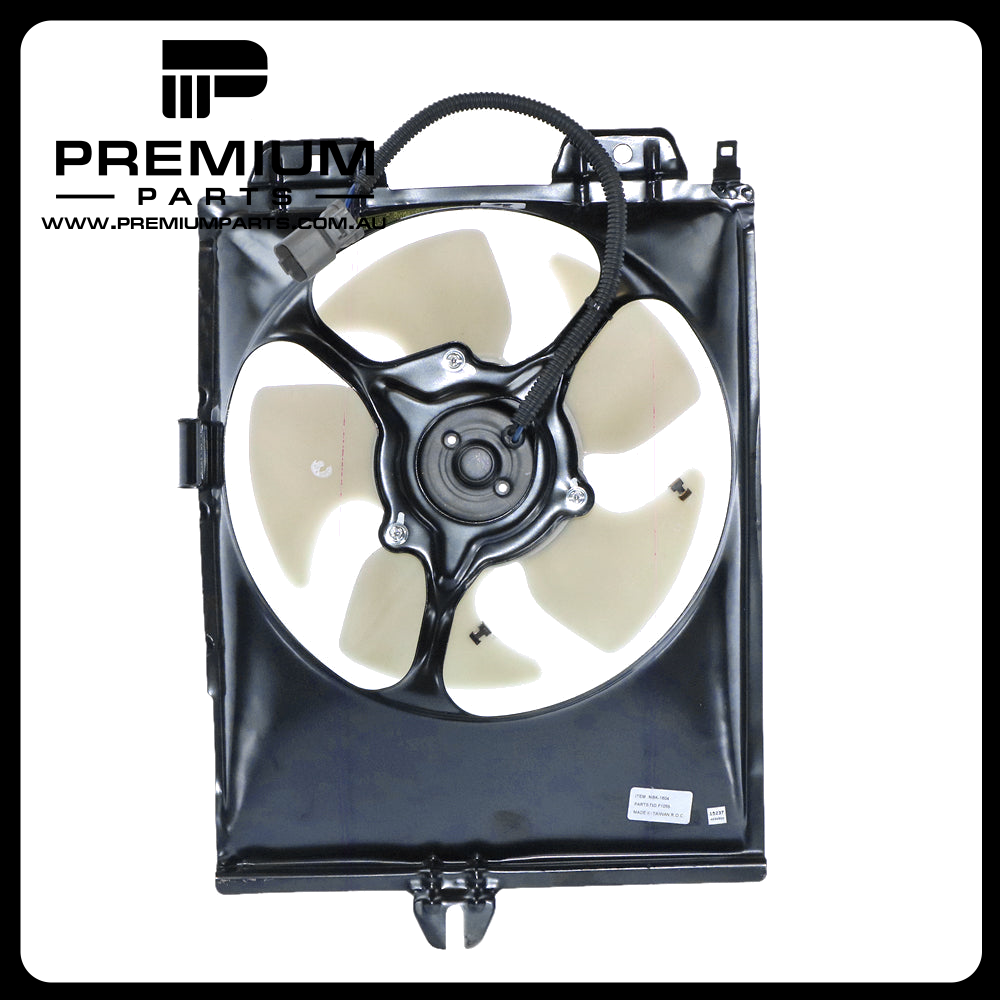 A/C Condenser Fan Assembly Aftermarket suits Mitsubishi Mirage/Lancer CE 1.5L 4G15 & 1.8L 4G93 4CYL Petrol