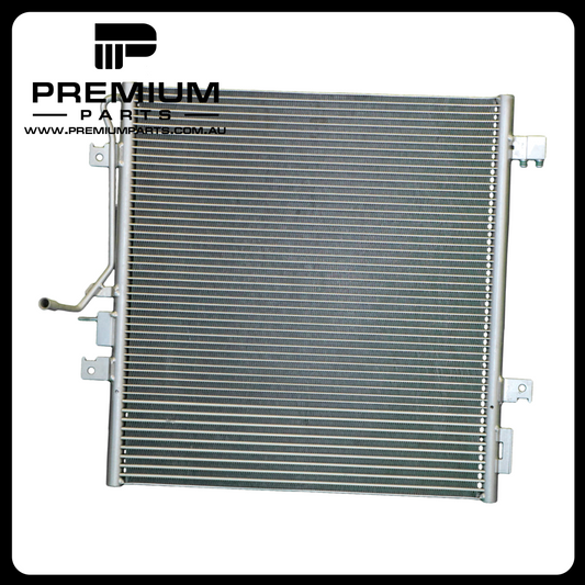 A/C Condenser,Without Drier, Aftermarket Suits Jeep Cherokee KK 2008 to 2012 - 503 x 510 x 18 mm