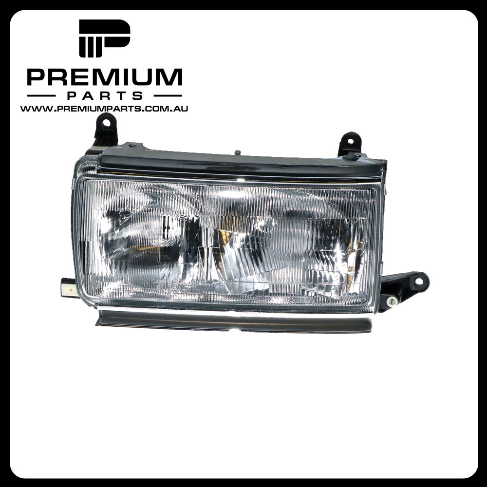 Head Lamp Left Side  Suits Toyota Landcruiser FZJ80R/HDJ80R/HZJ80R 1990 to 1998