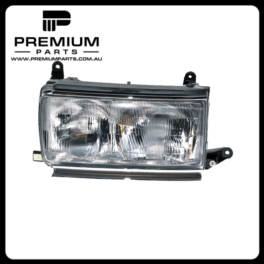 Head Lamp Left Side  Suits Toyota Landcruiser FZJ80R/HDJ80R/HZJ80R 1990 to 1998