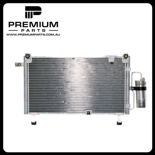 600 x 303 x 19 mm 8 mm Fin Without Drier A/C Condenser Aftermarket Suits Holden Rodeo RA 2003 to 2008