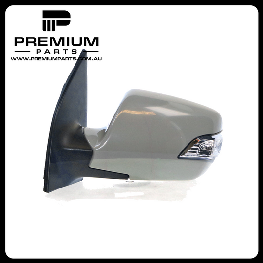 Door Mirror, Electric and with Indicator, Left Side Genuine Suits Kia Carnival VQ 2008 to 2011