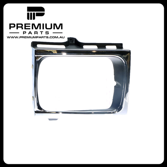 Headlamp Rim Left Side Aftermarket Suits Toyota Hilux RN105 RN110 YN106 LN106 LN107 1988 to 1997