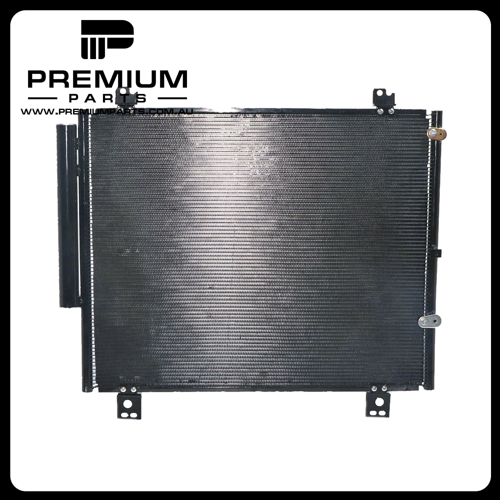 A/C Condenser With Drier Aftermarket suits Toyota Hiace 2.7L 2TR Petrol, 2.5L 2KD & 3.0L 1KD Turbo Diesel