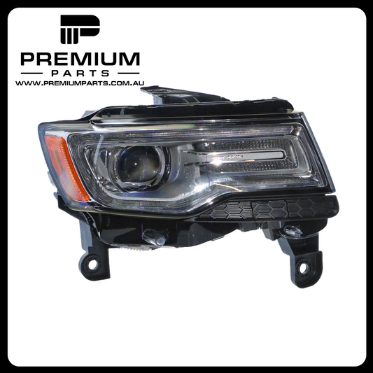 Xenon Head Lamp Right Side Genuine Suits Jeep Grand Cherokee WK 7/2013 to 3/2016