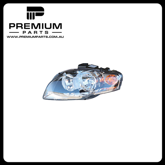 Halogen Head Lamp Left Side OES Suits Audi A4 B7 Sedan/Wagon 2005 to 2008