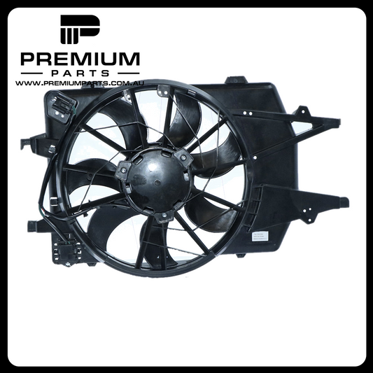 12 v Radiator Fan Assembly Aftermarket Suits Ford Focus LR 2002 to 2004