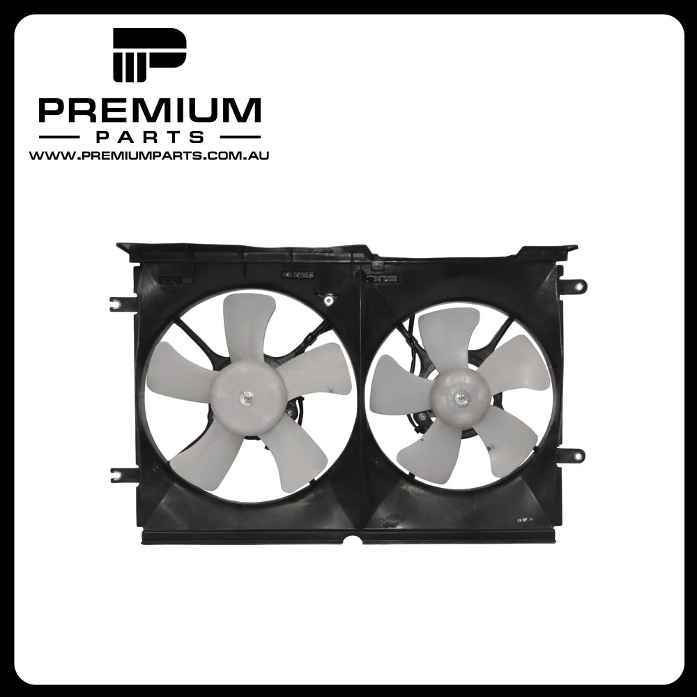 Radiator Fan Assembly, With Two Wires, Aftermarket suits Holden Statesman/Caprice or Commodore 1999 to 2003