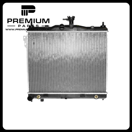 Radiator Manual/Auto Aftermarket Suits Hyundai Getz TB 2002 to 2011 1.4L G4EE, 1.6L G4ED