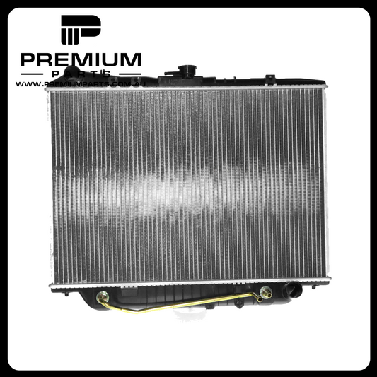 Radiator 38 mm 38 / Plastic Aluminium 425 x 608 x 32 mm Manual/Auto 3.2 L V6DI Aftermarket Suits Holden Rodeo TF 1997 to 2003