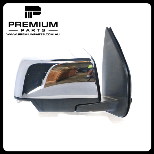 Chrome Door Mirror with Indicator Right Side Genuine suits Holden Colorado RG LTZ 2012 to 2016