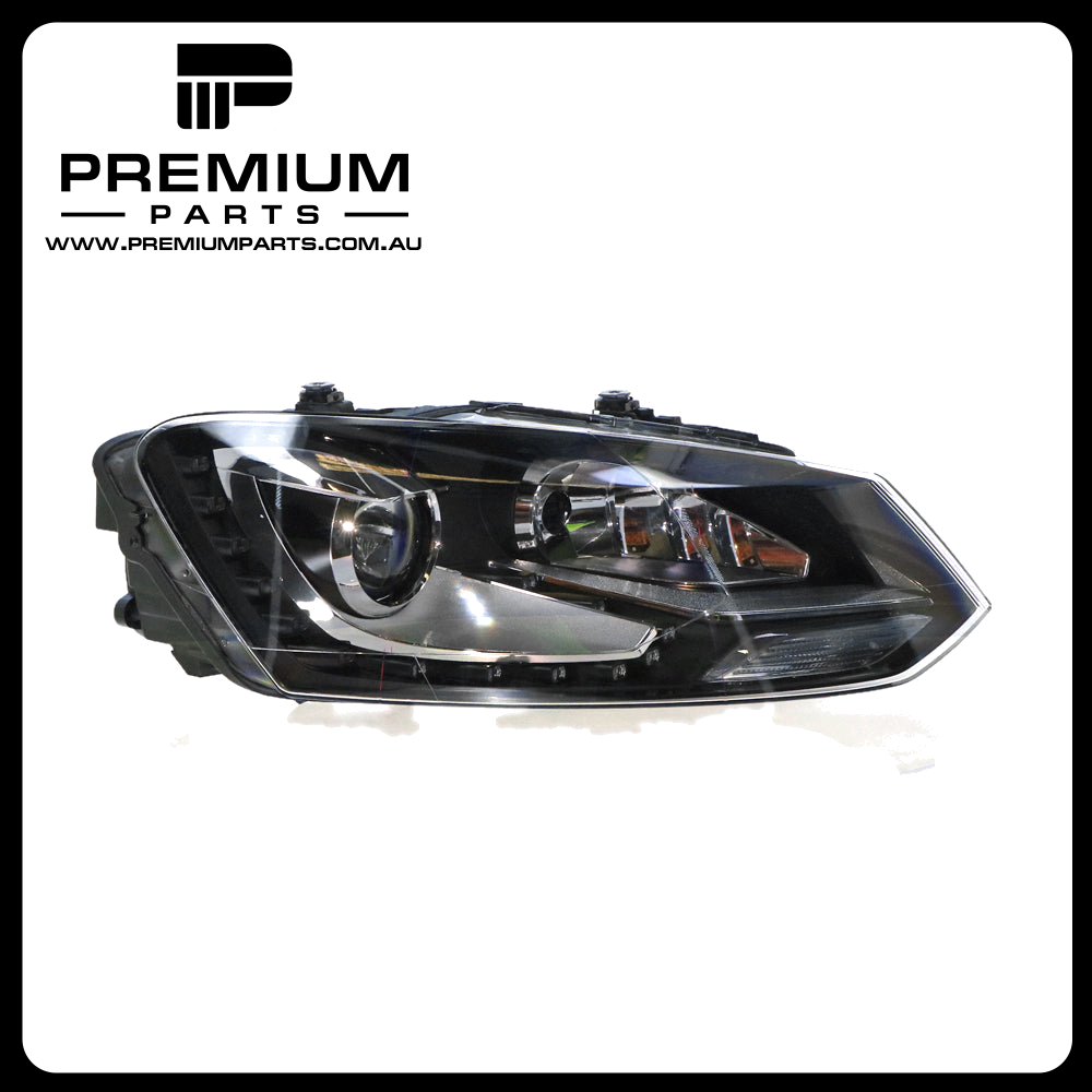 Xenon Head Lamp Right Side Genuine Suits Volkswagen Polo GTi 6R 2010 to 2014