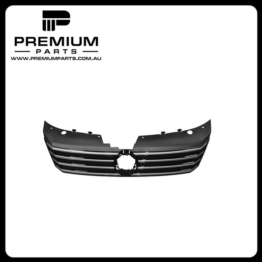 Black / Silver Grille Genuine Suits Volkswagen Passat 3C 2012 to 2015