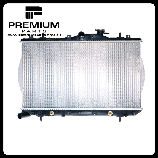 Radiator 33 mm 33 / Plastic Aluminium 335 x 603 x 16 mm Automatic 1.5L L G4 Aftermarket Suits Hyundai Excel X3 1994 to 2000