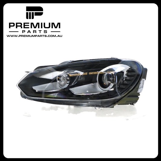 Xenon Head Lamp Left Side Genuine Suits Volkswagen Golf MK 6 Cabriolet 11/2011 On