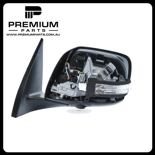 Door Mirror With Camera & Indicator Left Side Genuine suits Toyota Prado 150 Series 2009 to 2013